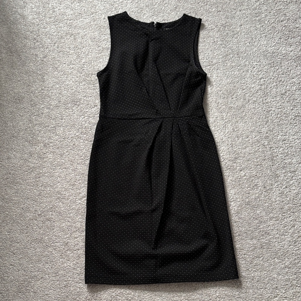 Banana Republic Black Textured Dress
